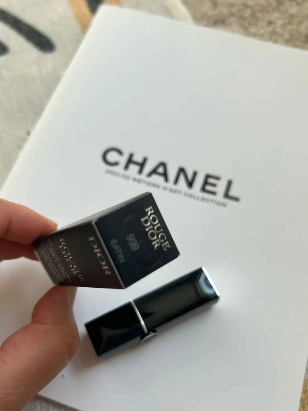 Dior rouge Dior satin lipstick in 999